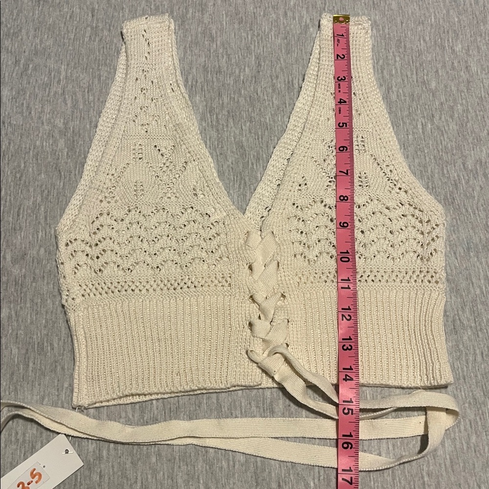 Crochet-Style Bralette - NWT - Picture 10 of 10
